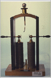 Elettroscopio di Bohnenberger - Fechner, per proiezione 