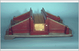 Modello di ponte di struttura murale ad una sola arcata per via ferrata ad un sol binario