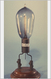 Incandescent bulbs with Edison effect